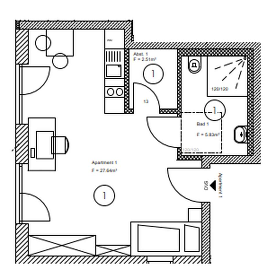 Zentrale Studentenapartments in Deggendorf – KfW 55, 5% degr. AfA, 100.000€ KfW ab 1,90% – Bild 15