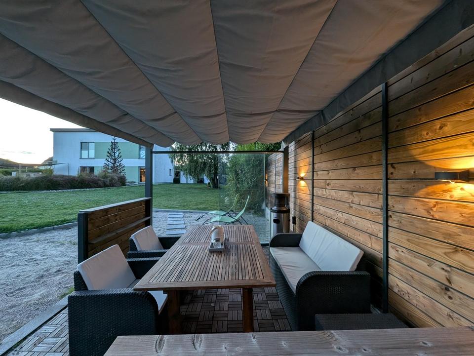 Architektenhaus (KfW 40) mit Schwimmteich + Nebengebäude ( 78 m²)+Solar – Bild 12