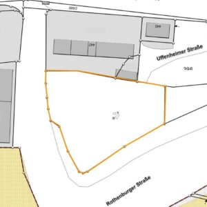 unbebautes Grundstück für Lagercontainer, als Logistikhub oder Maschinenpark