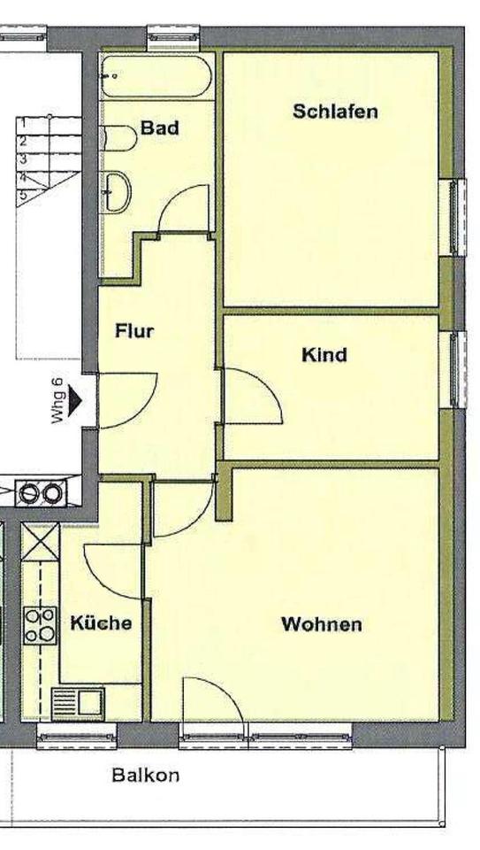 3-Zimmer-Wohnung mit Balkon in Inzell – Bild 9