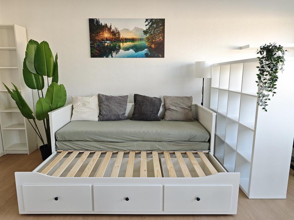 Sofort verfügbar: Sanierte, möblierte 1-Zimmer-Wohnung mit Balkon in Mannheimer Bestlage – Bild 4