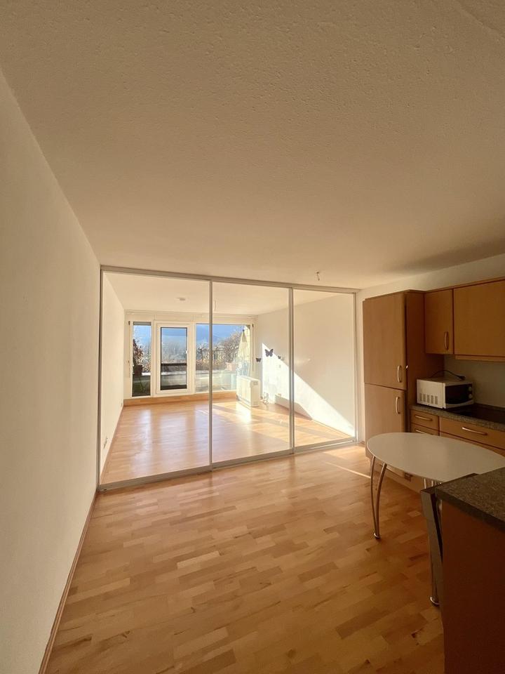 Stilvolle 1-Zimmer-Wohnung mit Balkon, Aufzug & Stellplatz