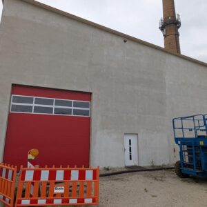 654 m² Lagerhalle + 97 m² Büro- und Lagerraum + Freifläche bis 15.000 m²