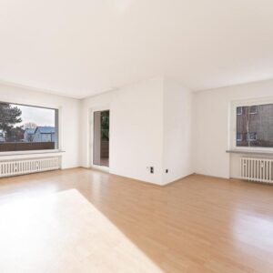 Attraktive 3 Zi. Wohnung (96m2) in Düsseldorf Heerdt mit Balkon und Rheinblick