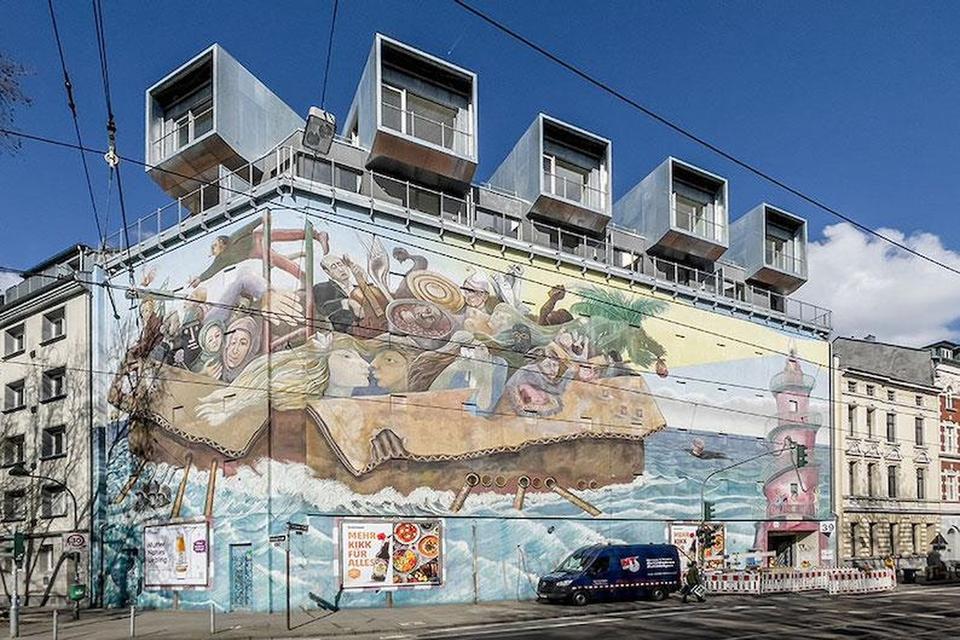 Bilker Bunker - Wohnen über den Dächern von Düsseldorf / Living above the roofs of Düsseldorf – Bild 32