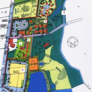 Wohnungen/ Seniorenresidenzen (11), Blockhaus-Treffpunkt(1), Bauplätze (3)