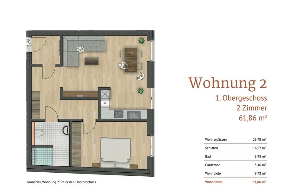 Wohnen und Leben im Herzen Drensteinfurts, moderne Eigentumswohnungen – Bild 7