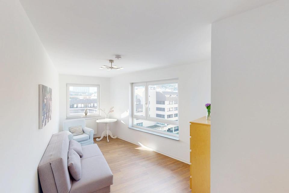 5.OG mit Fahrstuhl und unglaublichem Blick über die Stadt (provisionsfrei) – Bild 10