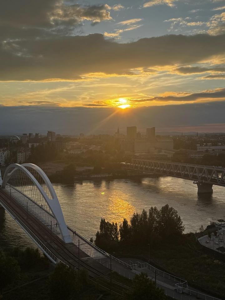 Wohnen mit Horizont - Traumhafter Blick über Rhein und Strassbourg