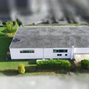 Gewerbehalle für Produktion, Handel, Handwerk+Freiflächen+wohnen