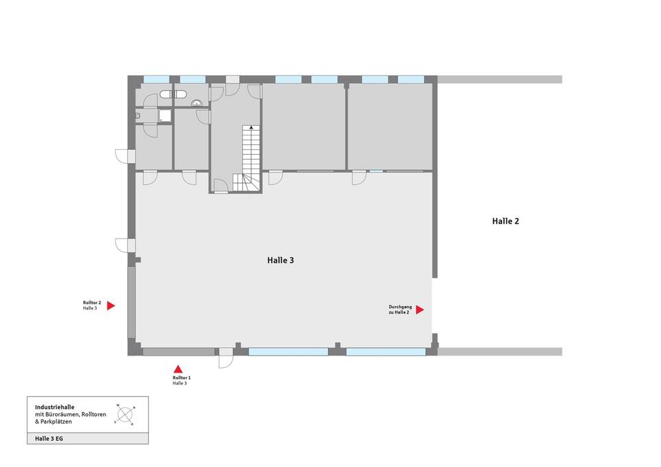2 Gewerbehallen mit Büro- und Sozialflächen in verkehrsgünstiger Lage – Bild 35