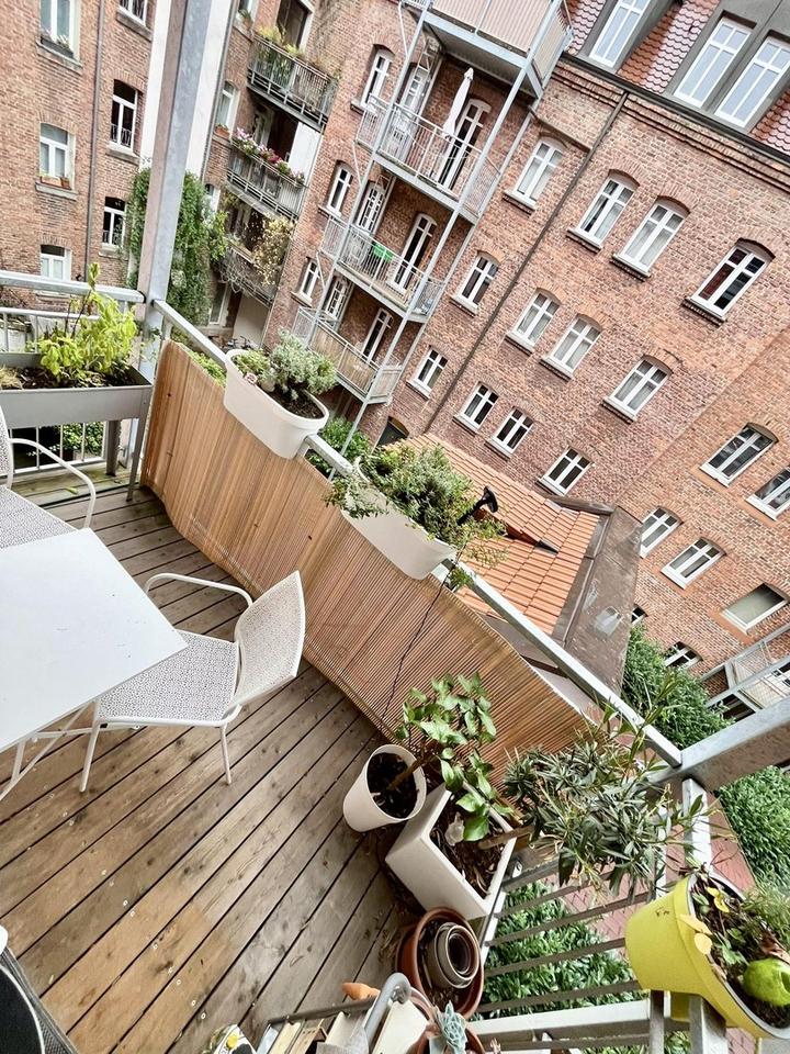 Beste Lage: Gärten h. d. Veste:2-Zimmer Wohnung mit Balkon