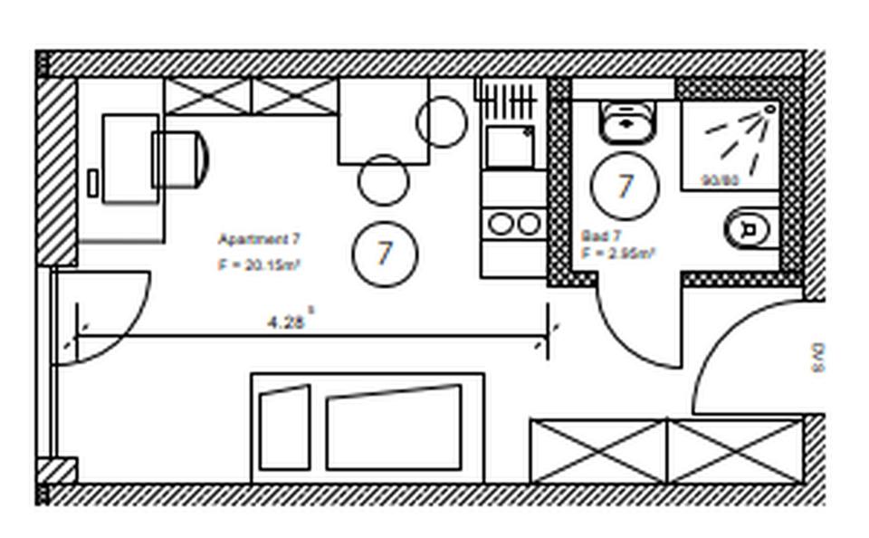Zentrale Studentenapartments in Deggendorf – KfW 55, 5% degr. AfA, 100.000€ KfW ab 1,90% – Bild 20