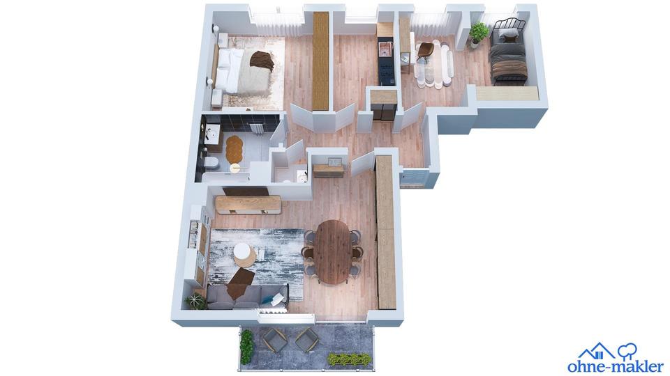 Traumhafte 3-Zimmer-Wohnung in Bremen Walle – Modern und einladend! – Bild 25