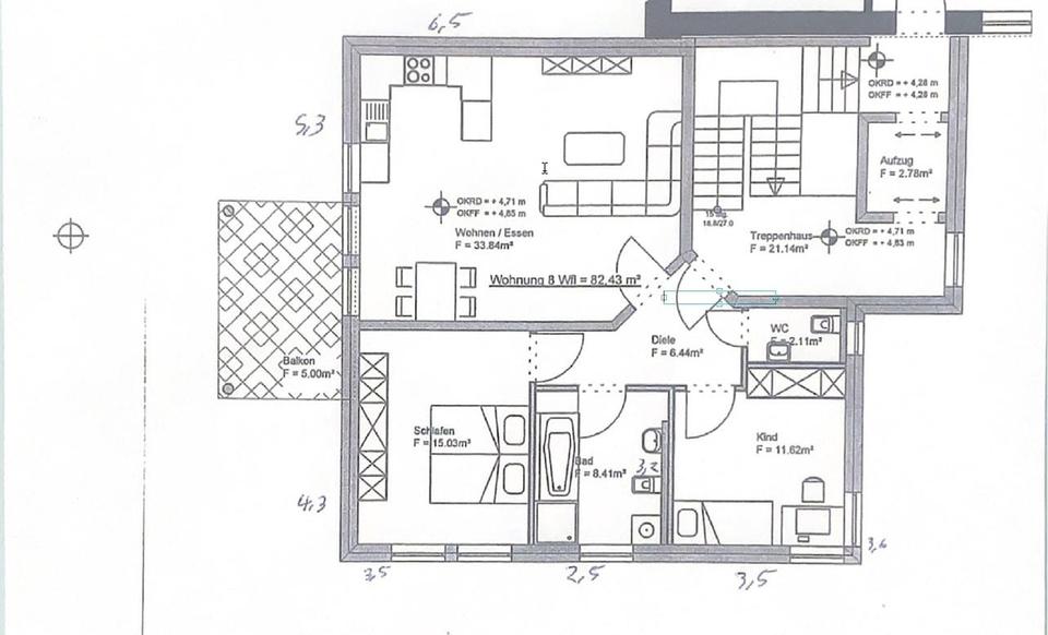 Attraktive 3-Zimmer Wohnung im 2. OG mit Balkon in Herxheim – Bild 22