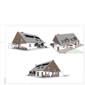 Top Doppelhaushälfte in Meerbusch-Osterath in Planung, Kfw40, Wärmepumpe/Solaranl.