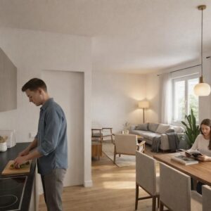 Ankommen & wohlfühlen: 2-Zimmer-Neubauwohnung im Erstbezug mit Balkon & Stellplatz