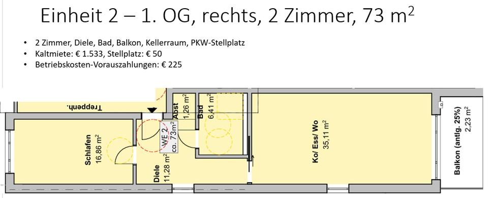 Penthouse, 2-Zimmer-Wohnung, direkte Rheinlage, Neubau, Dachterrasse, provisionsfrei – Bild 9