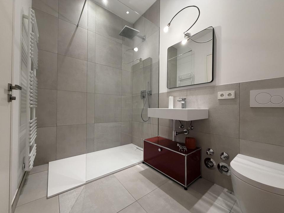 Neubau (kernsanierter Altbau) 115 qm, Garten, Balkon, Terrasse, Energiekl. B, beim Rüdesheimer Platz – Bild 17