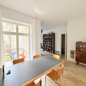 Neubau (kernsanierter Altbau) 115 qm, Garten, Balkon, Terrasse, Energiekl. B, beim Rüdesheimer Platz