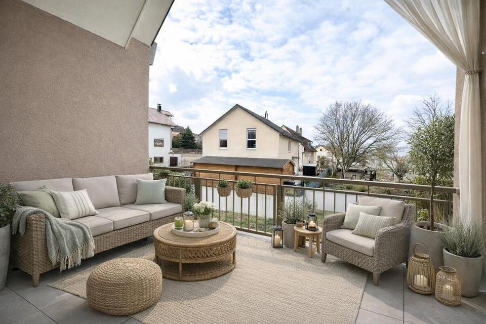 3-Zimmer Dachgeschosswohnung mit großzügigem Wohnbereich