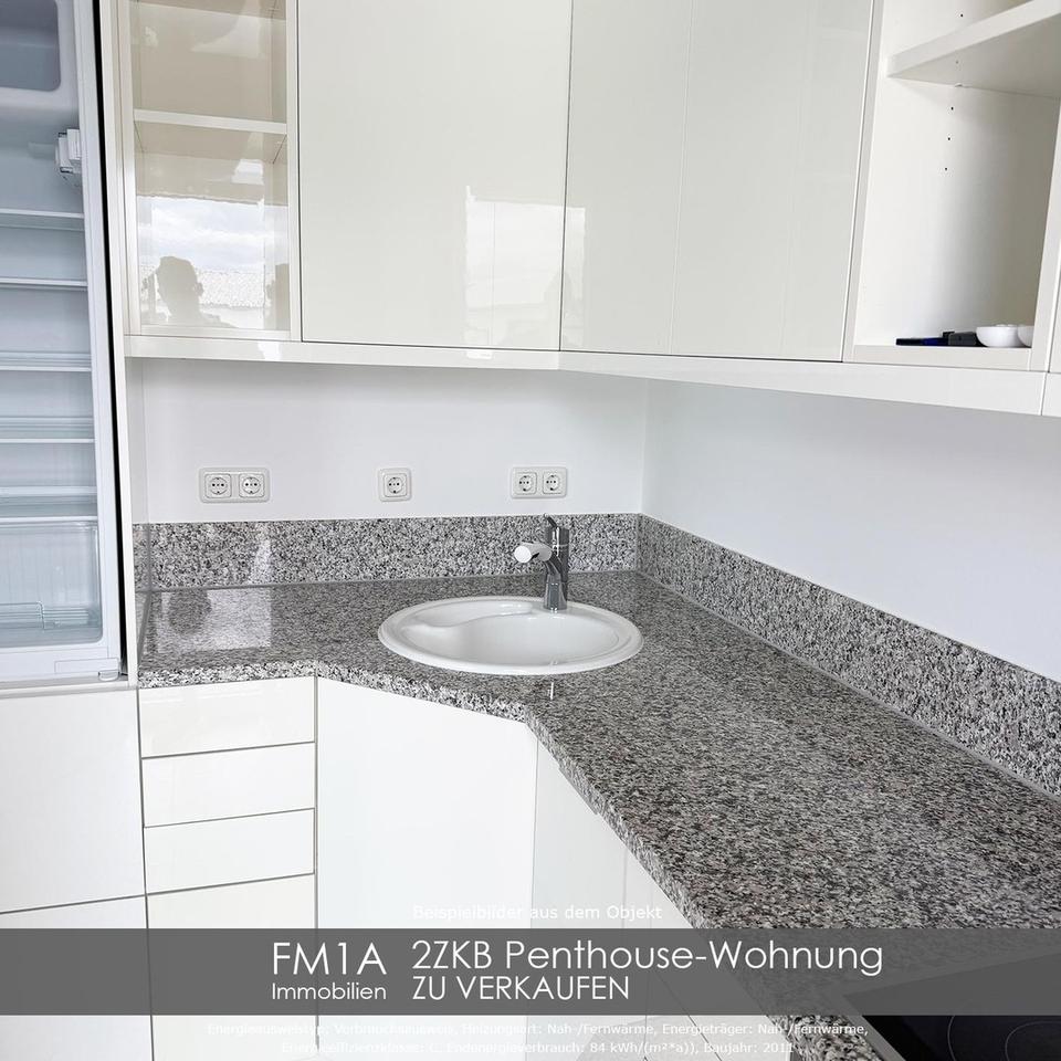 Sonnige 2ZKB Penthouse-Wohnung mit laufenden Mieteinnahmen – Bild 4