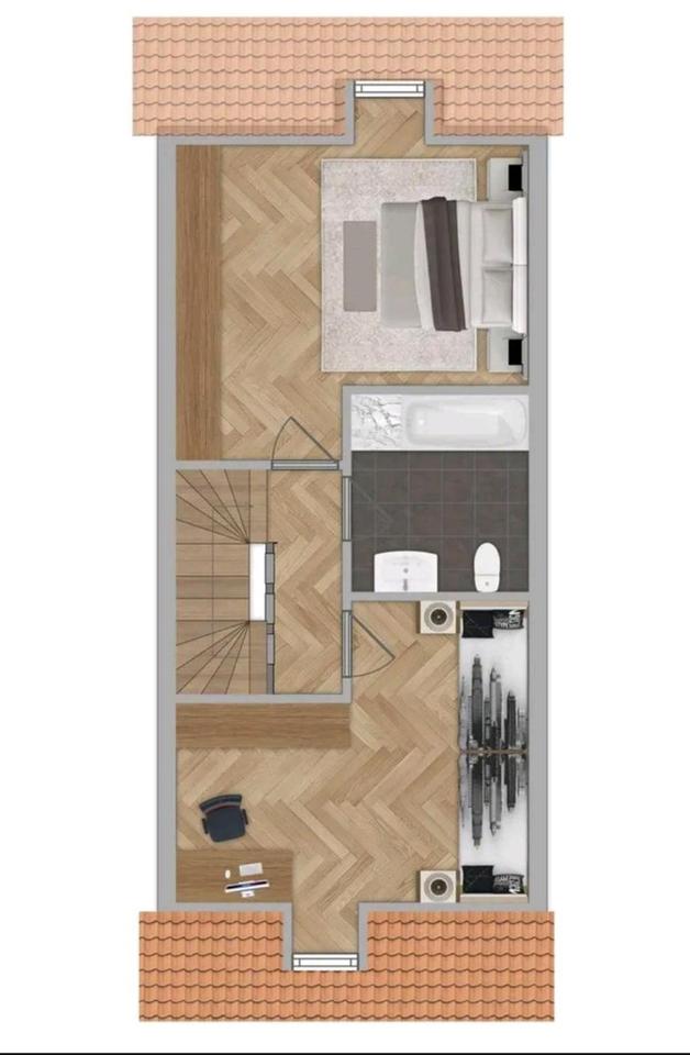 Provisionfrei 4-Zi-Maissonette mit TG-Stellplatz & Terrasse – Bild 11