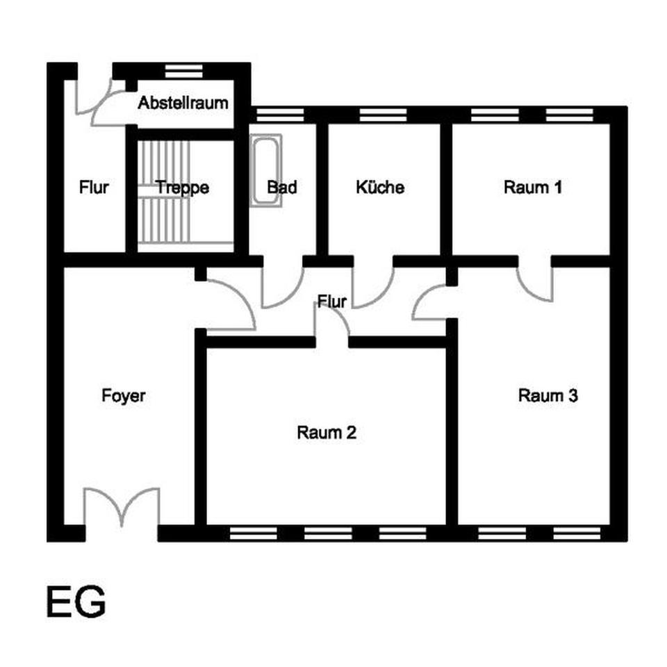 Kapitalanlage mit Substanz: 4 WE, voll vermietet (Eigenheim und Renditeobjekt) – Bild 24