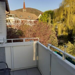 von Privat! Ein Platz an der Sonne! Gemütl.2 Zi.-Whg.mit gr. Süd-Balkon + Burgbergblick