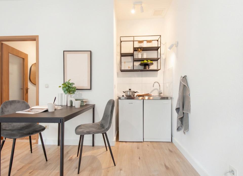 Kapitalanlage in Düsseldorf Randlage: 21,87m²-1-Zi-Whg., 5,26% AfA, Entwicklungs-Potenzial – Bild 5