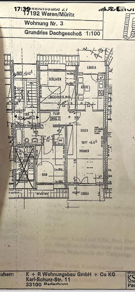 Charmante durch Dachboden ausgebaute 5 Zimmer-ETW mit 2 Balkonen und TG Stellplatz in Waren Müritz – Bild 25