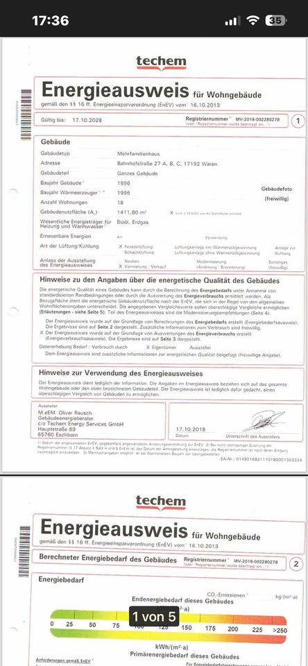 Charmante durch Dachboden ausgebaute 5 Zimmer-ETW mit 2 Balkonen und TG Stellplatz in Waren Müritz – Bild 26