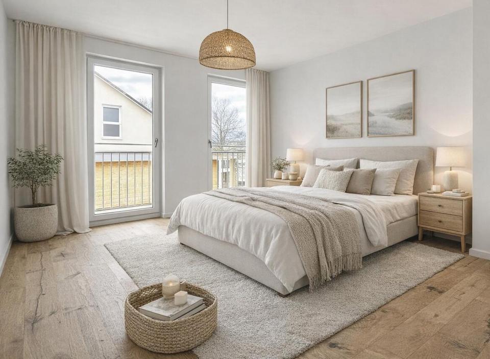 3-Zimmer Dachgeschosswohnung mit großzügigem Wohnbereich – Bild 9