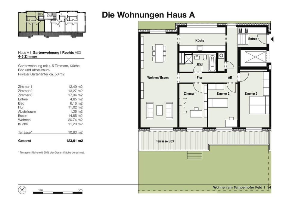UNTER VORBEHALT: 4–5 Zimmer Gartenwohnung (2016 Neubau) – 50qm Privatgarten, PROVISIONFREI – Bild 40