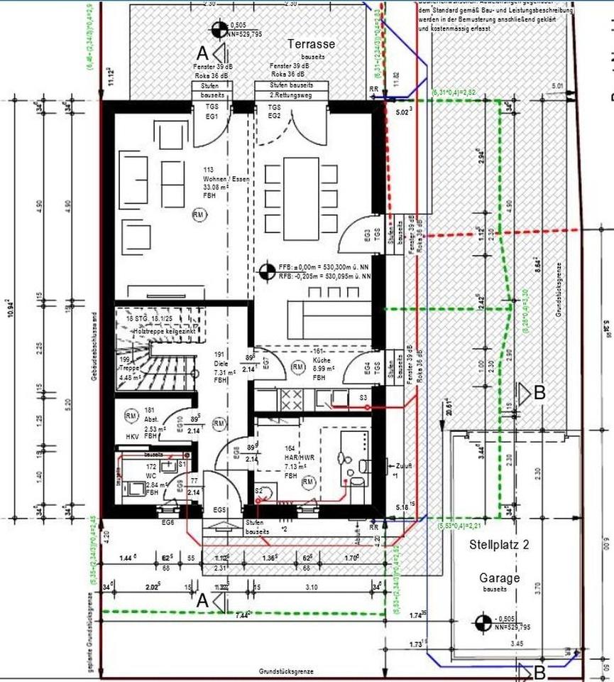 Neuwertige DHH mit Garage – Bild 15