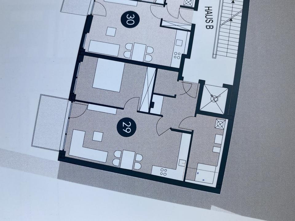 2,5-Zimmer Stadtwohnung mit Balkon – Bild 23