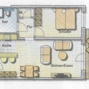 Zu verkaufen: 2,5-Zimmer Wohnung in Villingen-Schwenningen (nähe Uni)