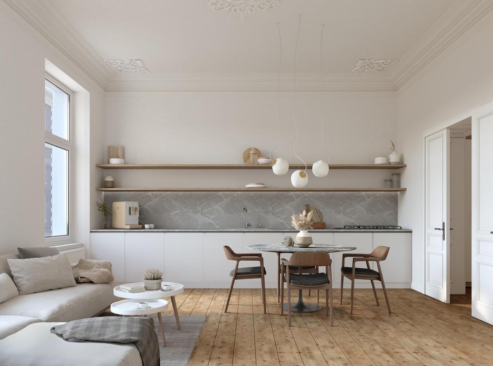 5-Zimmer-Wohnung mit Einfamilienhauscharakter in kernsaniertem Denkmalobjekt – Bild 12