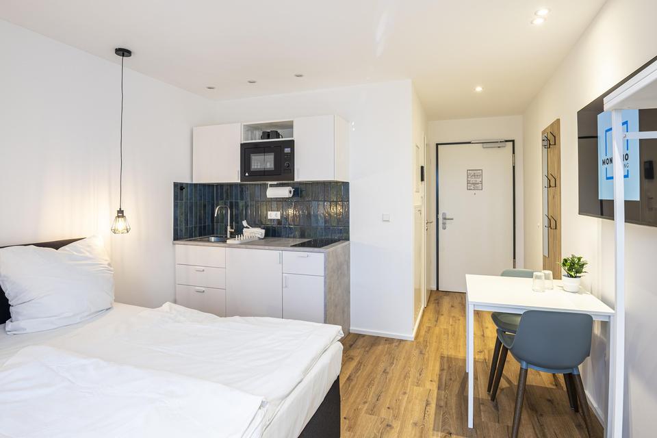 Neubauapartment mit Balkon. Super Anbindung. – Bild 2