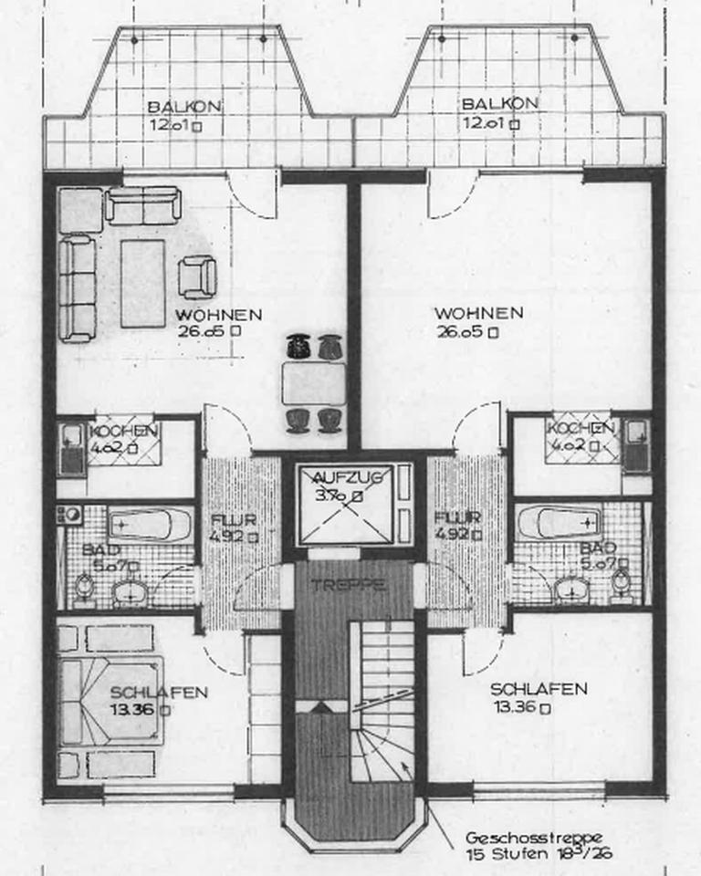 Barrierearme Zwei-Zimmer-Wohnung mit Aufzug, großem Südbalkon und Stellplatz – Bild 6