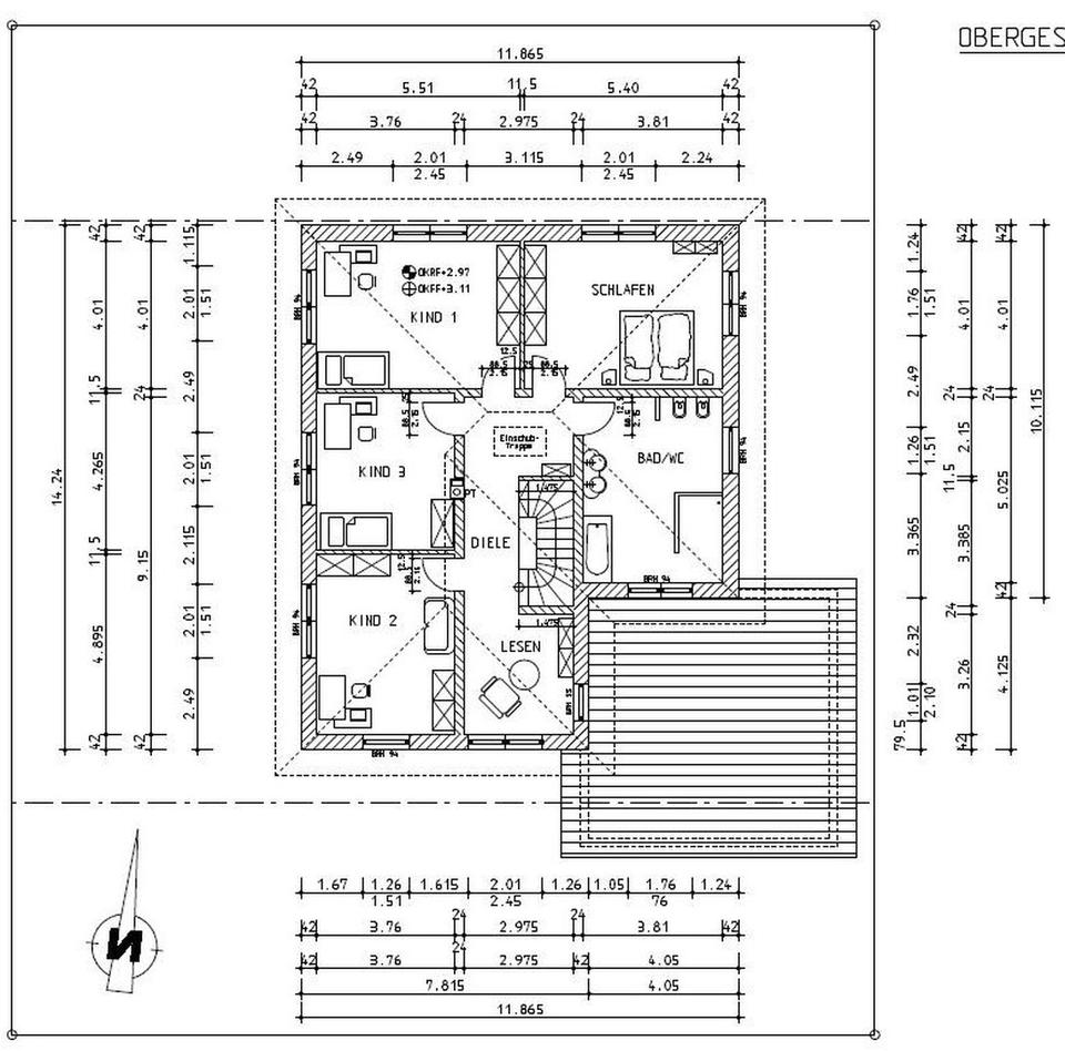 Aussicht ins Grüne! Lichtdurchflutetes Massivhaus in Bihlafingen, provisionsfrei – Bild 32