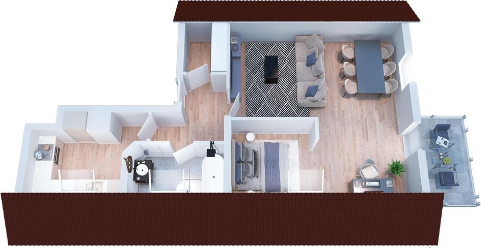 Charmante Dachgeschosswohnung in der Fußgängerzone mit Balkon & Blick aufs Hundertwasser-Design-Haus – Bild 13