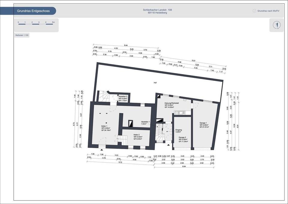 Großzügiges Wohnhaus mit 184 m² & 2 Garagen in Heidelberg-Schlierbach – bezugsfrei – Bild 3