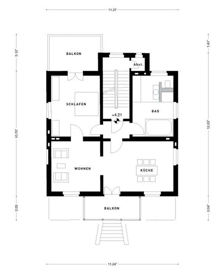 Stilvolle Altbauwohnung – Bad Honnef Zentrum – Bild 15