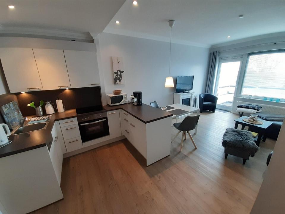 Sonnige 2-Zimmer Ferienwohnung mit Meerblick – Bild 17