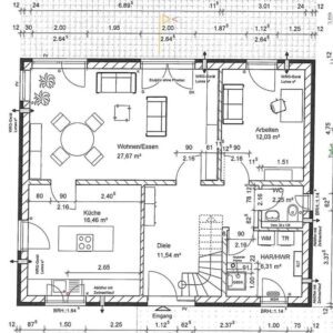 Freistehendes Einfamilienhaus