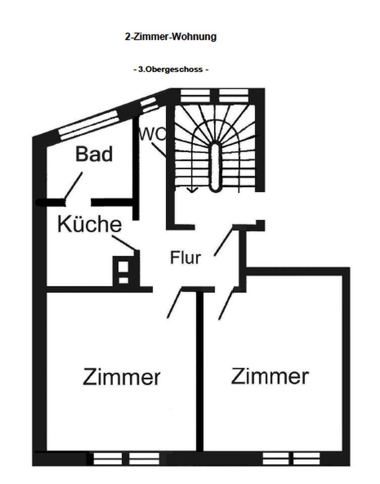 Kernsanierte 2-Zi-Wohnung mit Küche, Badezimmer und separatem WC in Stuttgart Süd – Bild 9