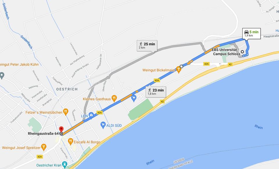 Studenthousing - Warm & Serviced Apartments fußläufig zur EBS *all inclusive* – Bild 10