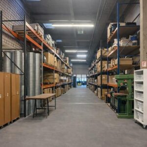 Hochregallager Lager + Büro Ebenerdig in gute Lage von Frankfurt zur Vermieten