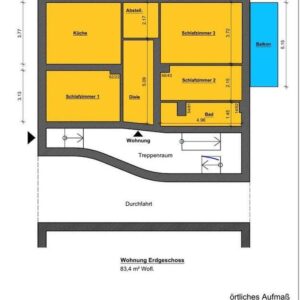 Schöne Eigentumswohnung mit Terrasse und Stellplatz in bester Lage von Herne